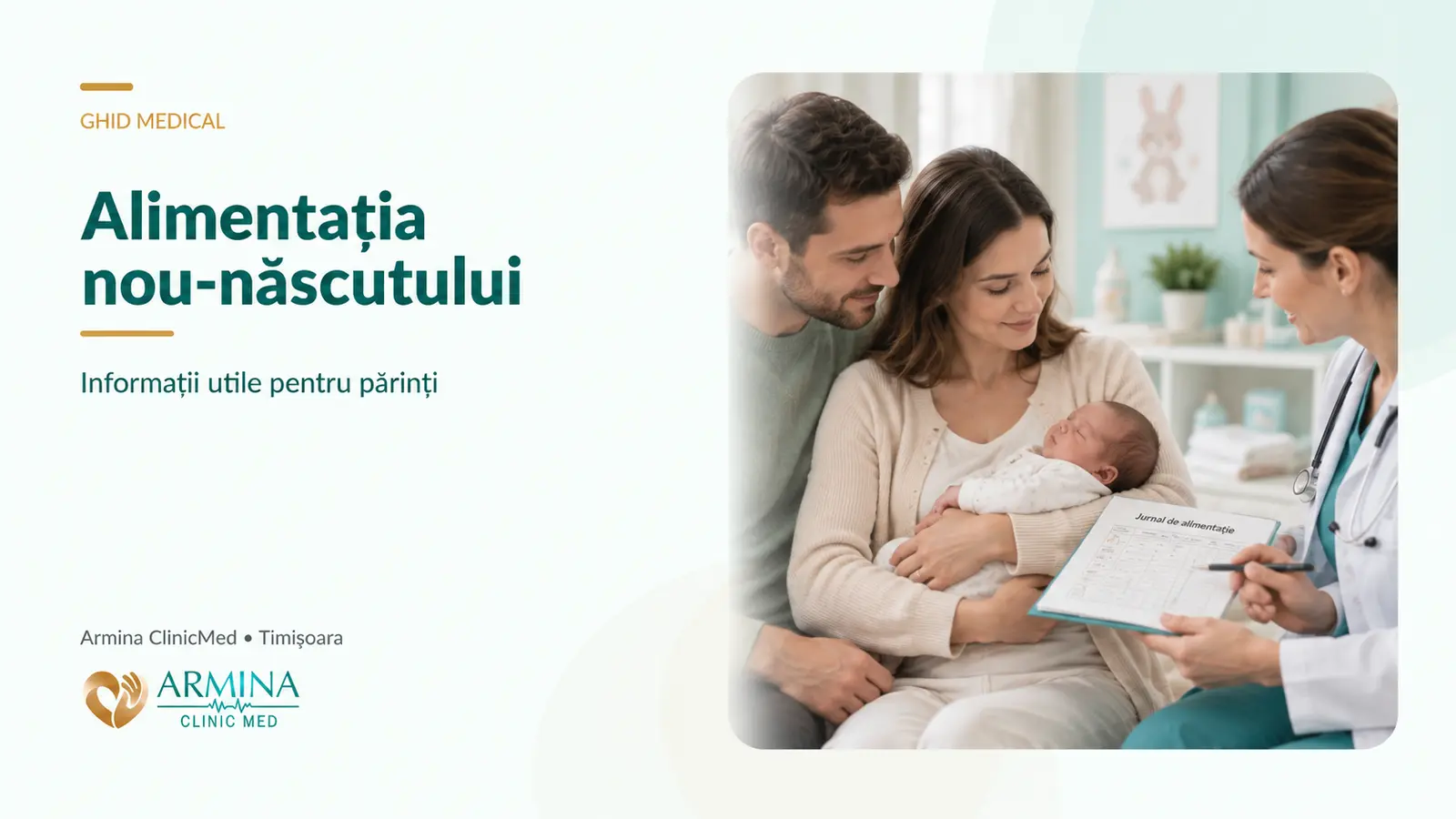 Alimentația nou-născutului – ghid medical pentru primele luni de viață