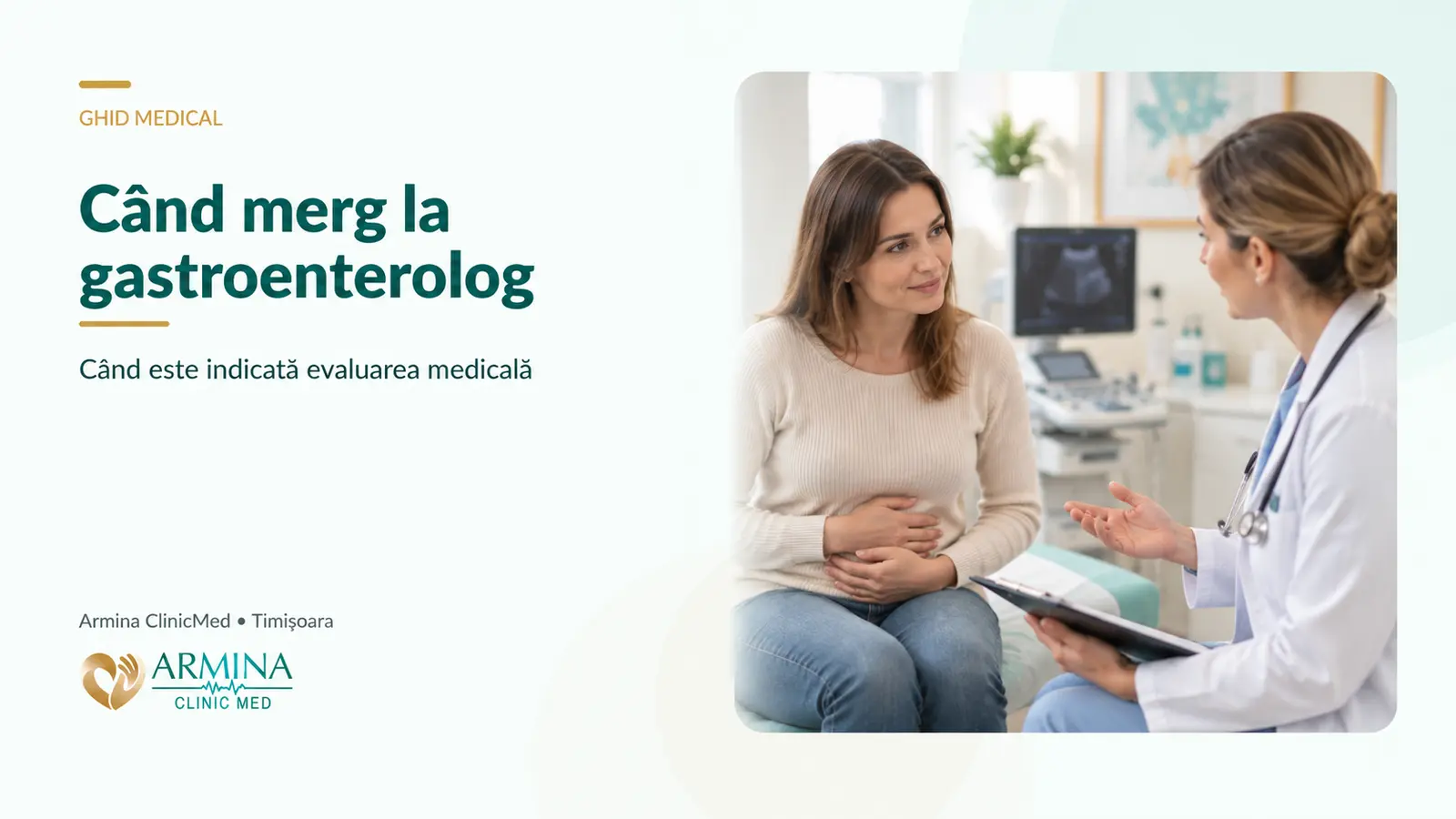 Când merg la gastroenterolog – simptome digestive, semne de alarmă și orientare medicală
