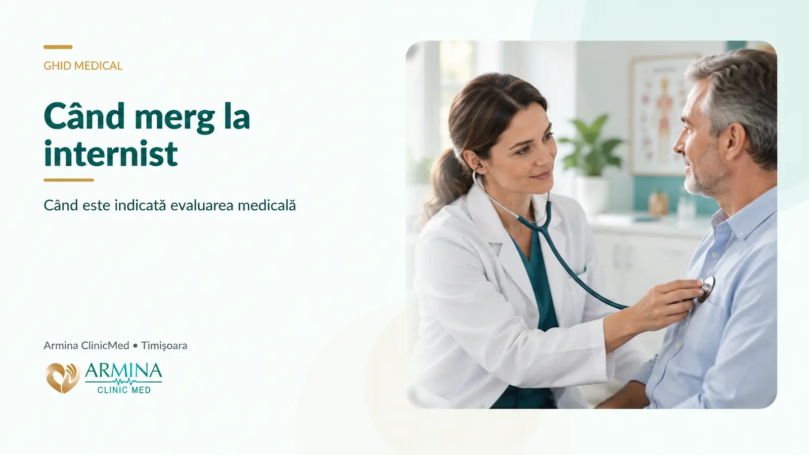Când merg la internist – simptome generale, semne de alarmă și cum te ajută medicina internă să te orientezi corect