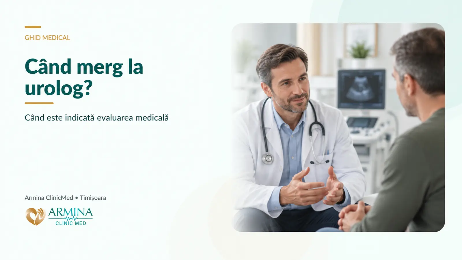 Când merg la urolog? Simptome, semne de alarmă și momentul potrivit pentru consult în Timișoara