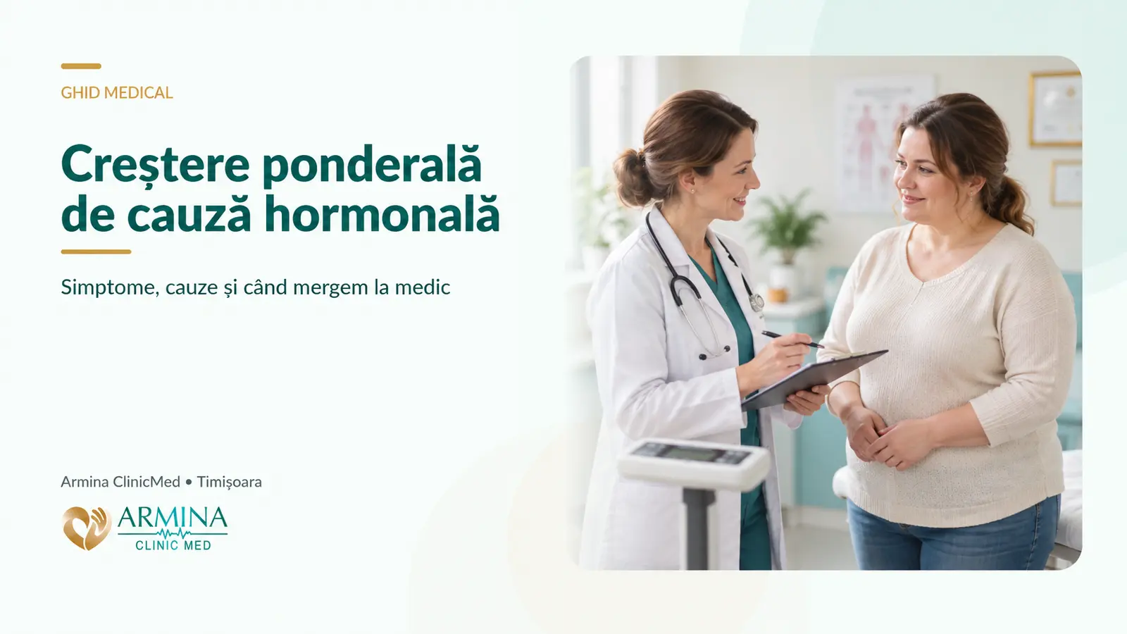 Creștere ponderală de cauză hormonală: când trebuie investigată