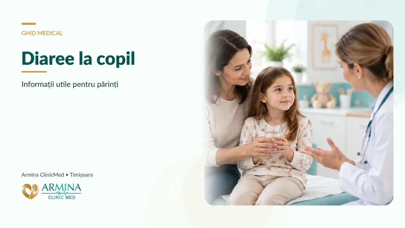 Diaree la copil – ce faci acasă, ce urmărești și când mergi la medic