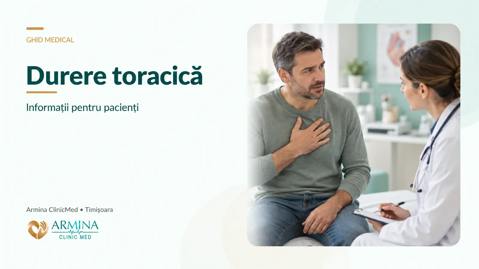 Durere toracică în Timișoara