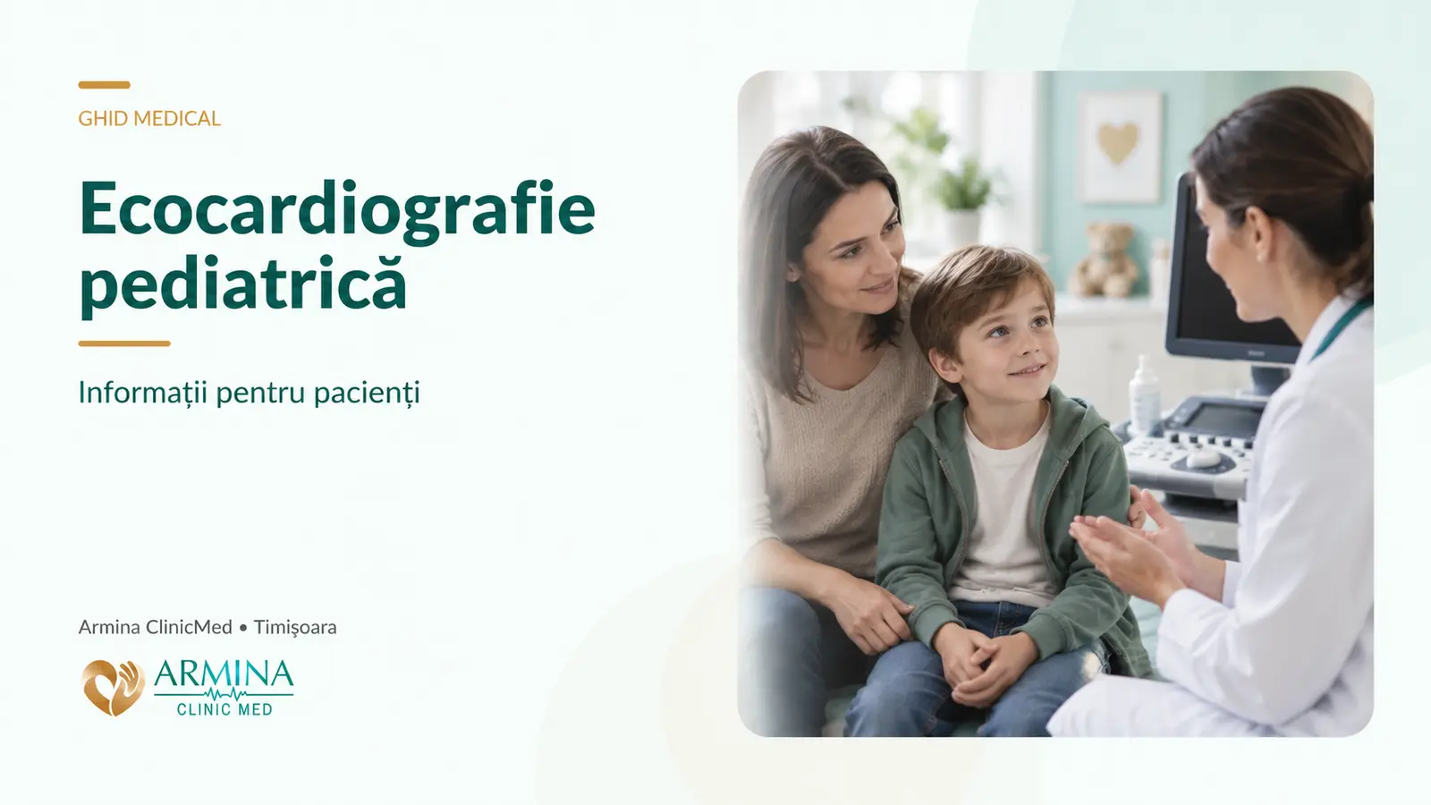 Ecocardiografie pediatrică în Timișoara