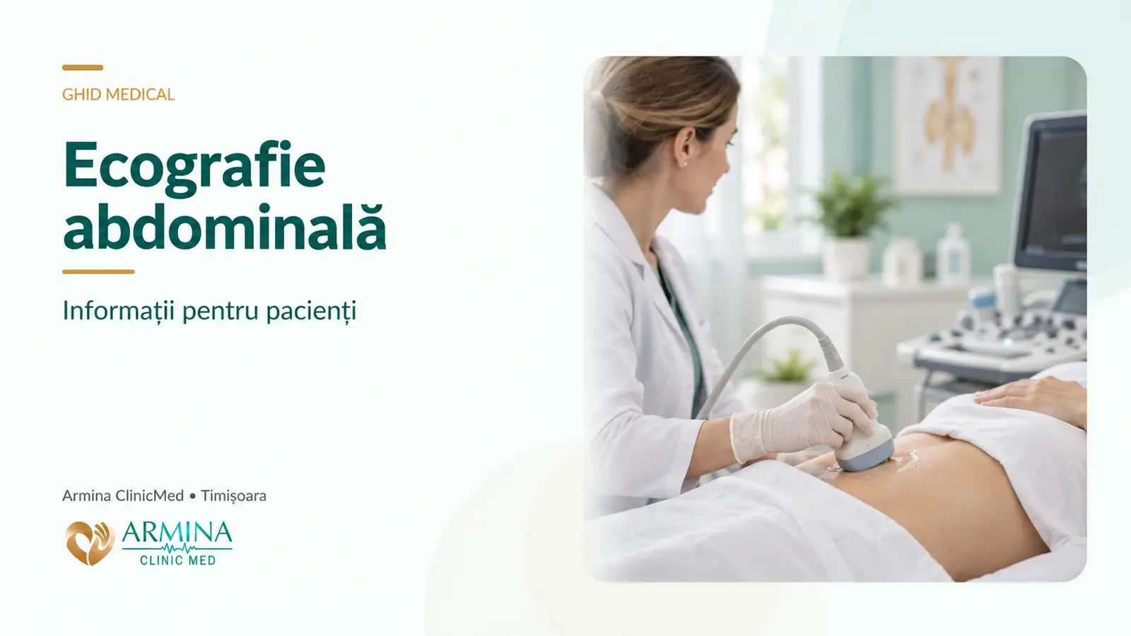 Ecografie abdominală în Timișoara – investigație pentru adulți