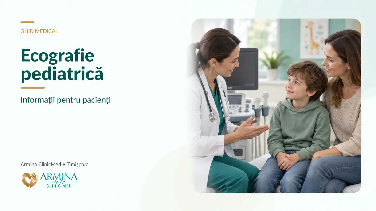 Ecografie pediatrică în Timișoara