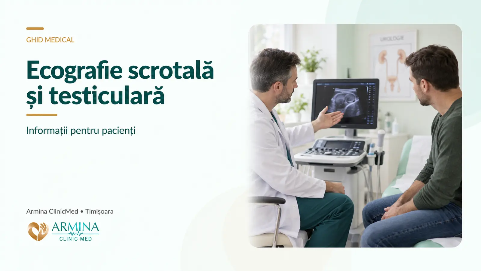 Ecografie scrotală și testiculară în Timișoara