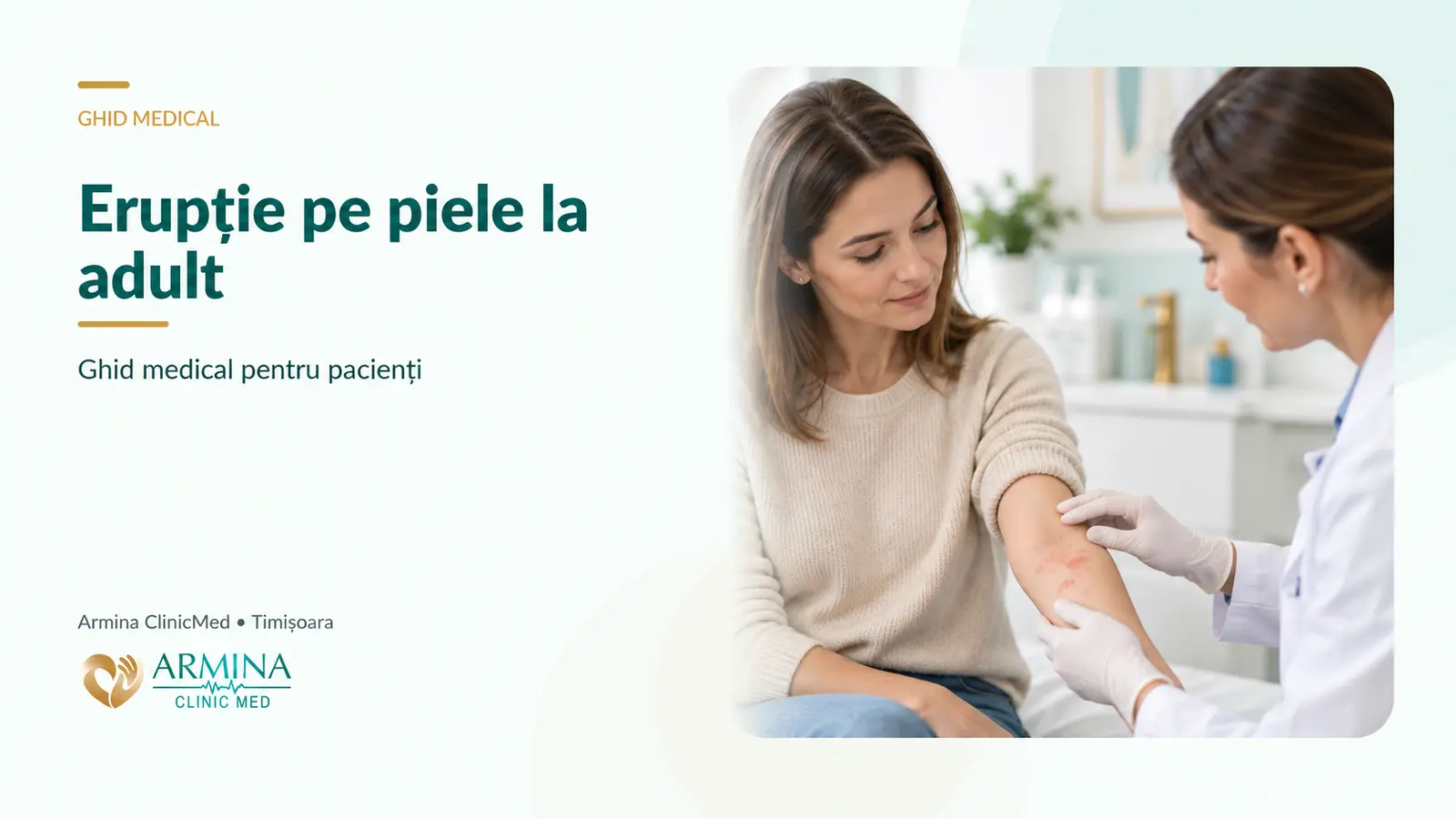 Erupție pe piele la adult