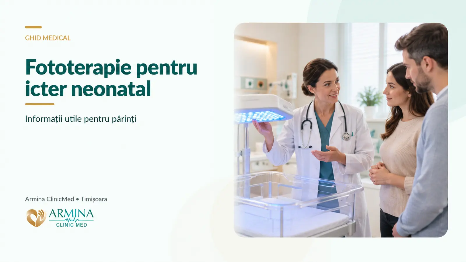 Fototerapie pentru icter neonatal: când este necesară