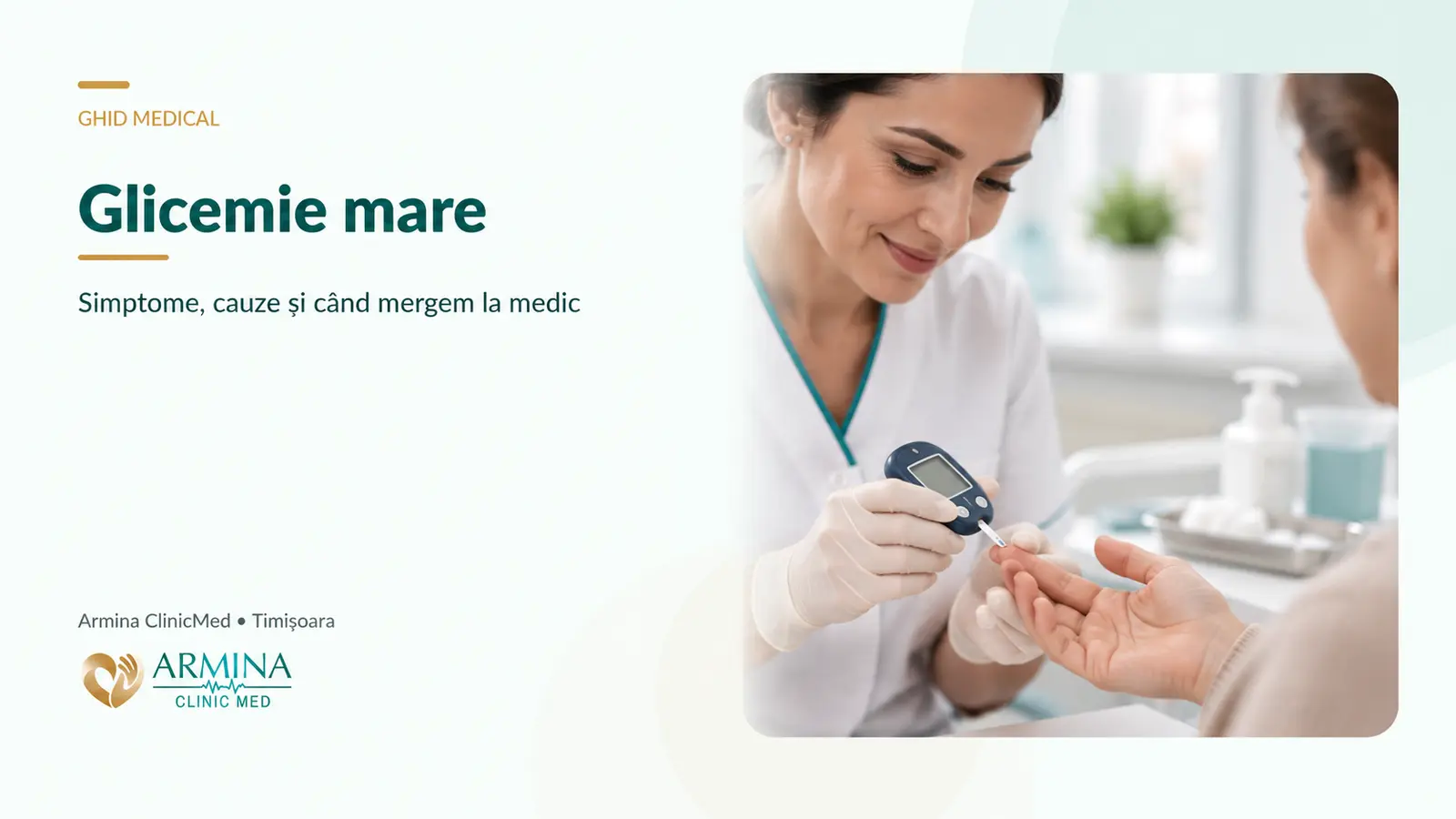 Glicemie mare simptome