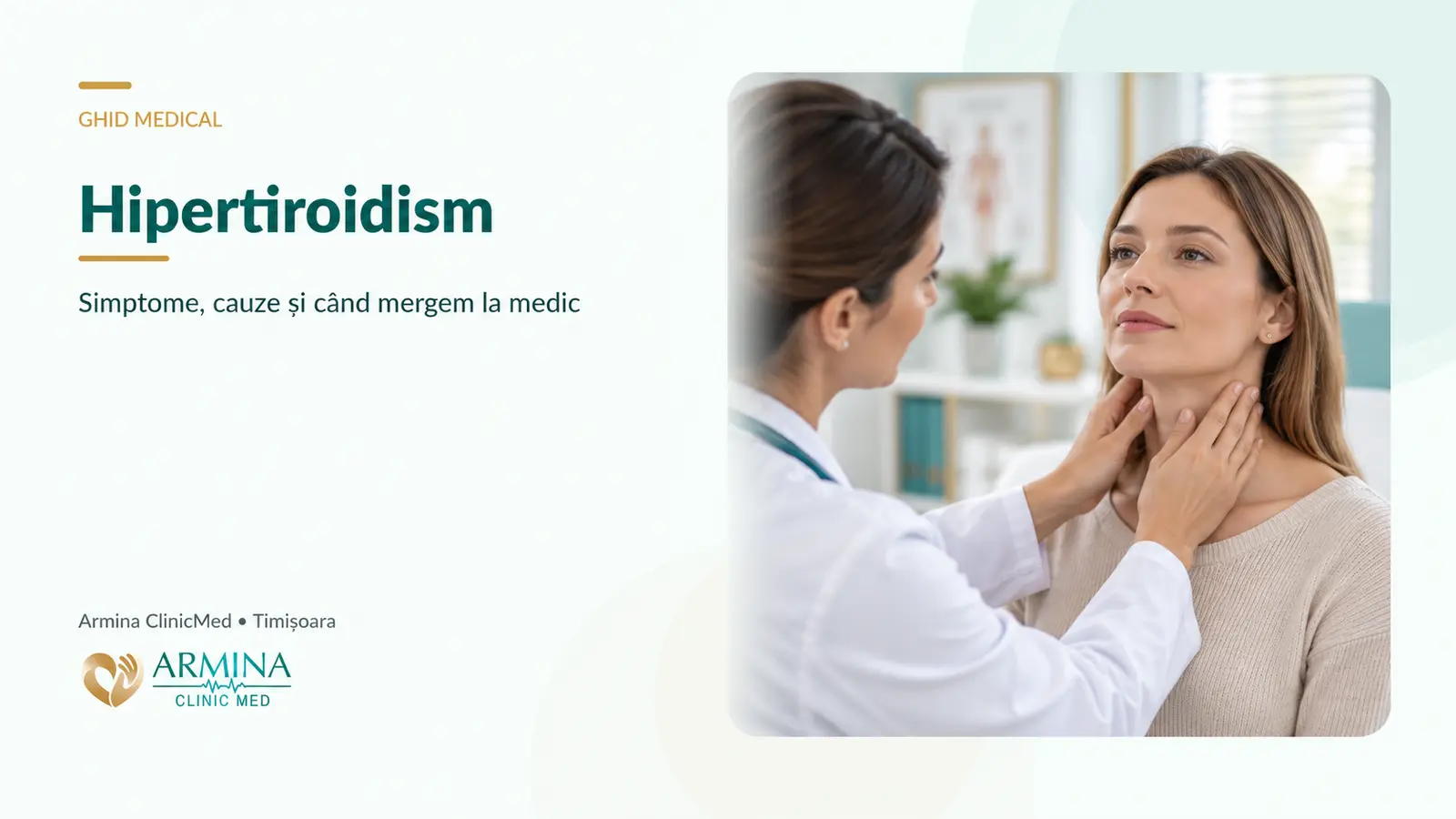 Hipertiroidism: simptome, cauze și când mergi la endocrinolog