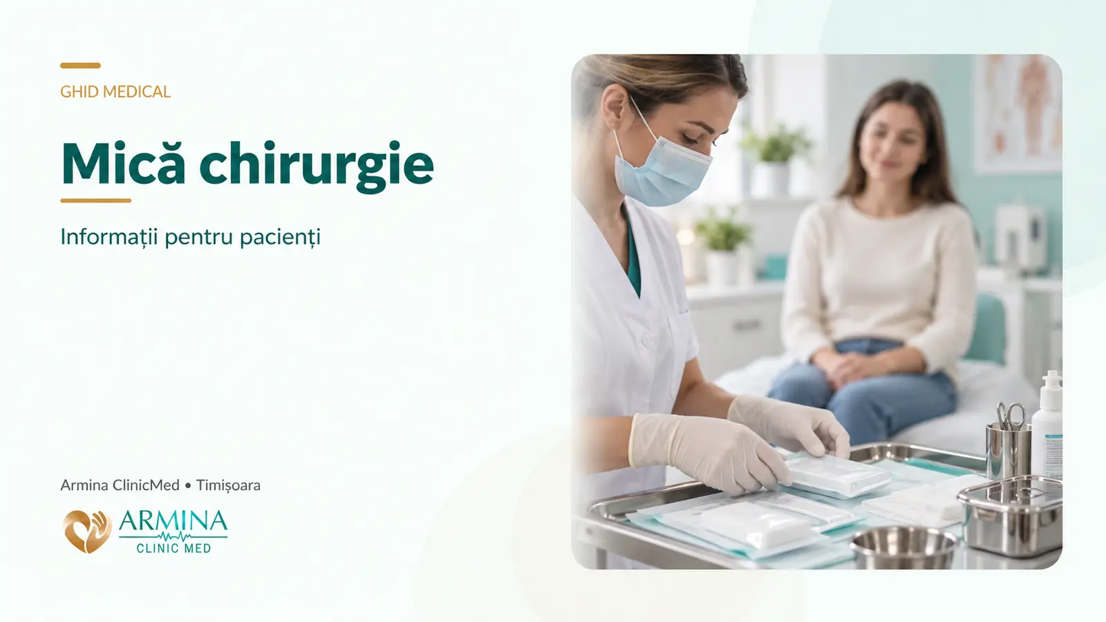 Proceduri de mică chirurgie în Timișoara – Armina ClinicMed