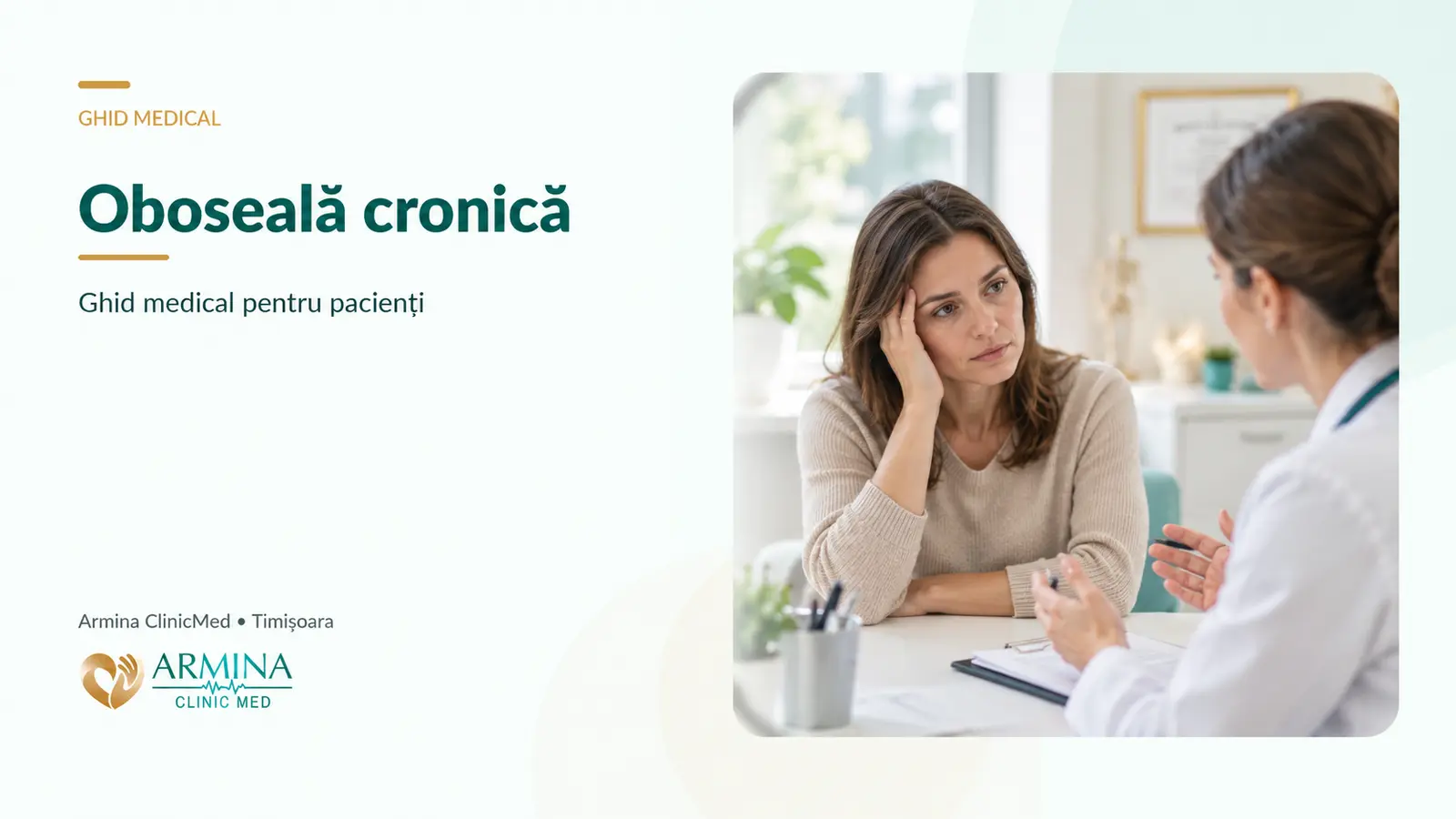 Oboseală cronică – ce medic alegi, ce cauze sunt frecvente și când este indicat consultul de medicină internă