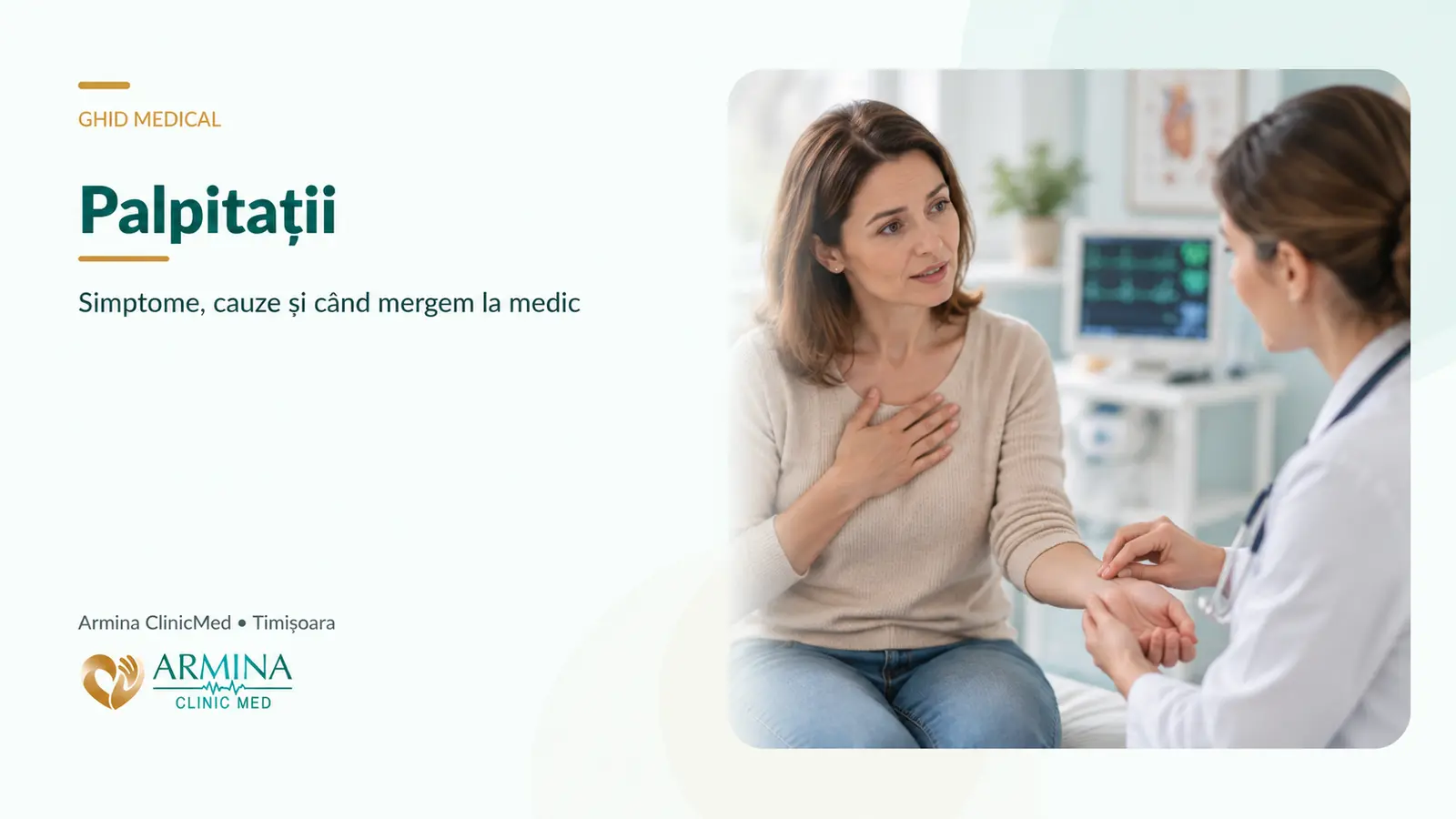 Palpitații – când merg la cardiolog și ce investigații pot fi necesare