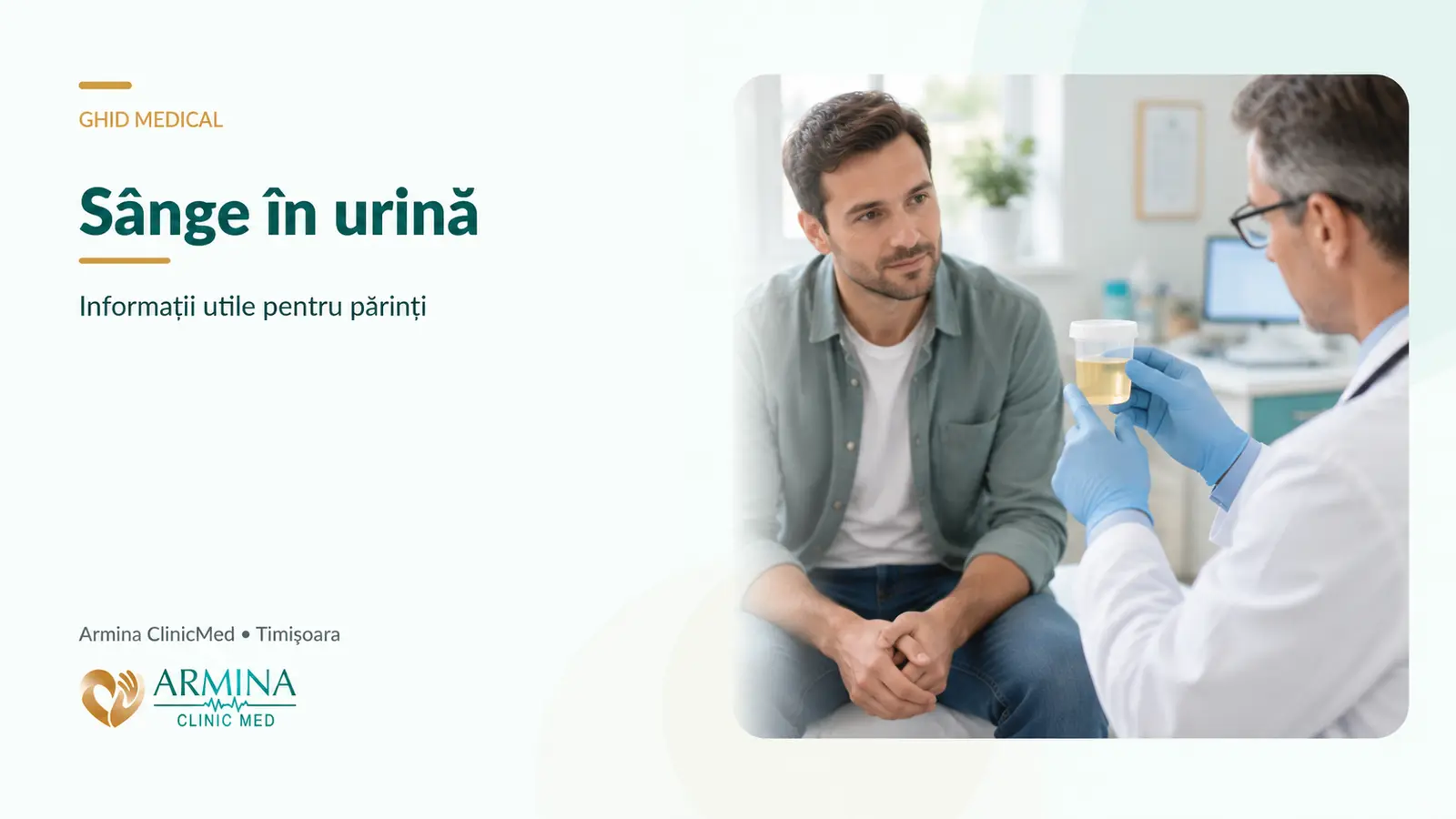 Sânge în urină – când mergi la urolog și ce poate însemna hematuria
