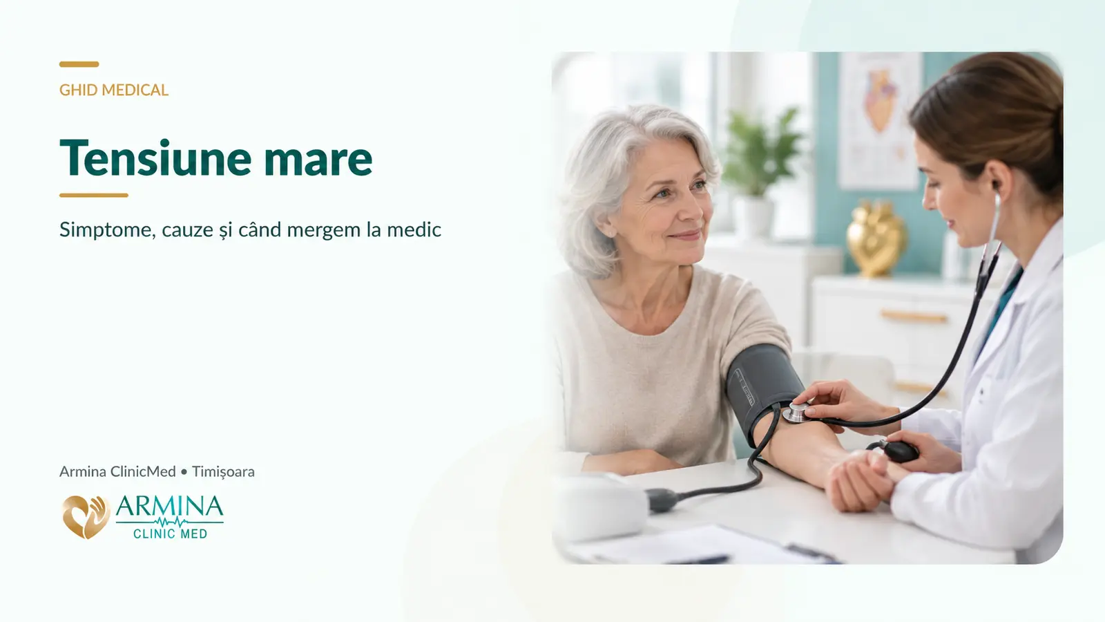 Tensiune mare – când merg la cardiolog și ce evaluări pot fi recomandate