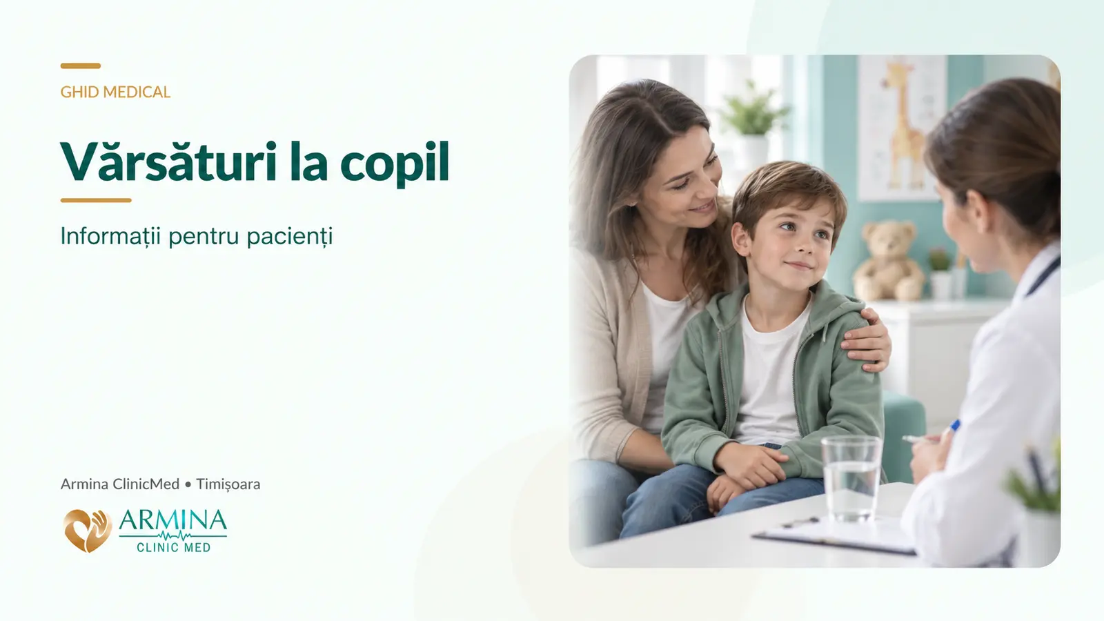Vărsături copil Timișoara